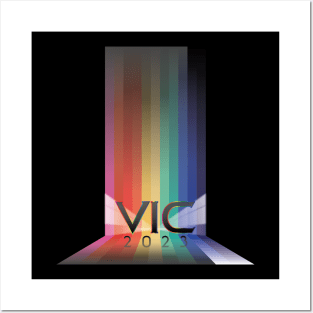 VIC logo 4 Posters and Art